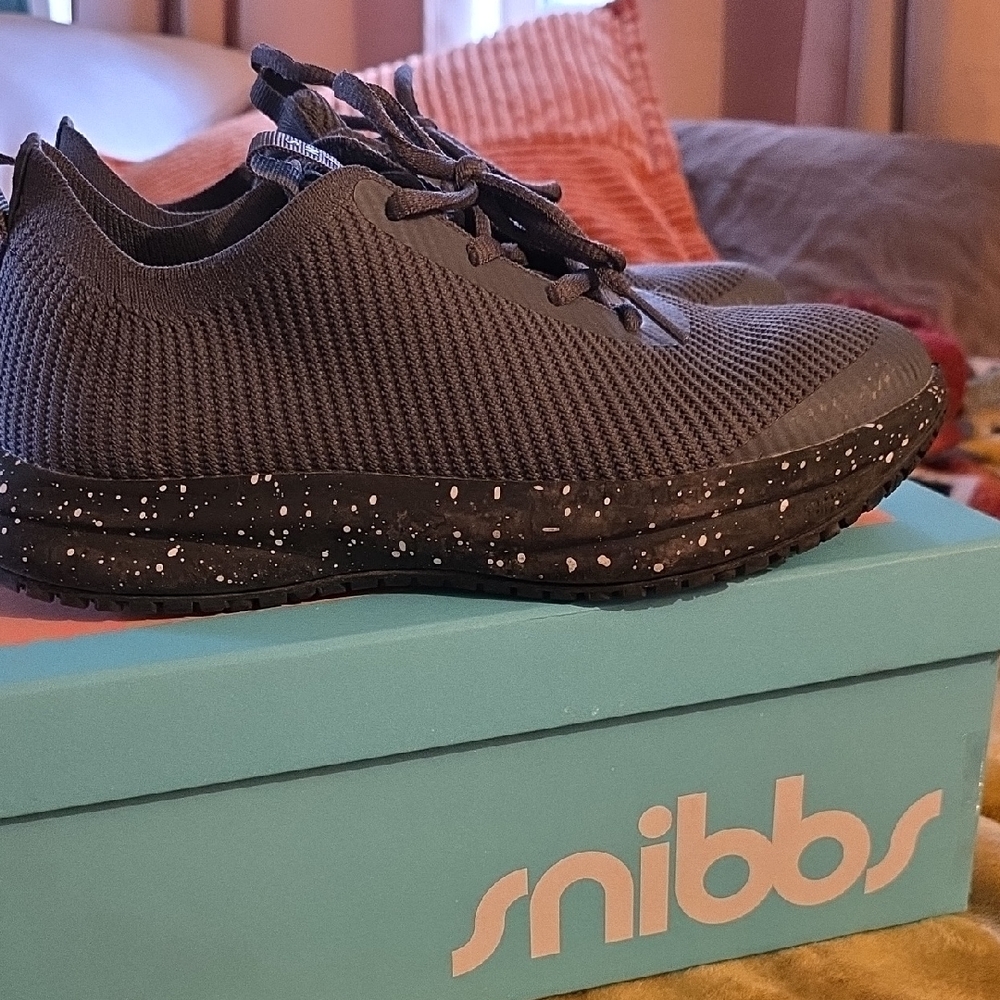 Snibbs Black Speckled Sneakers